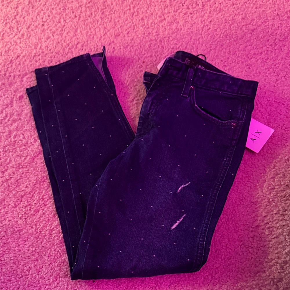 Women's dark blue Jeans Armani Exchange
